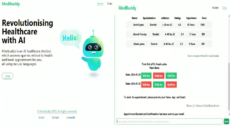 Screenshot of MED-BUDDY